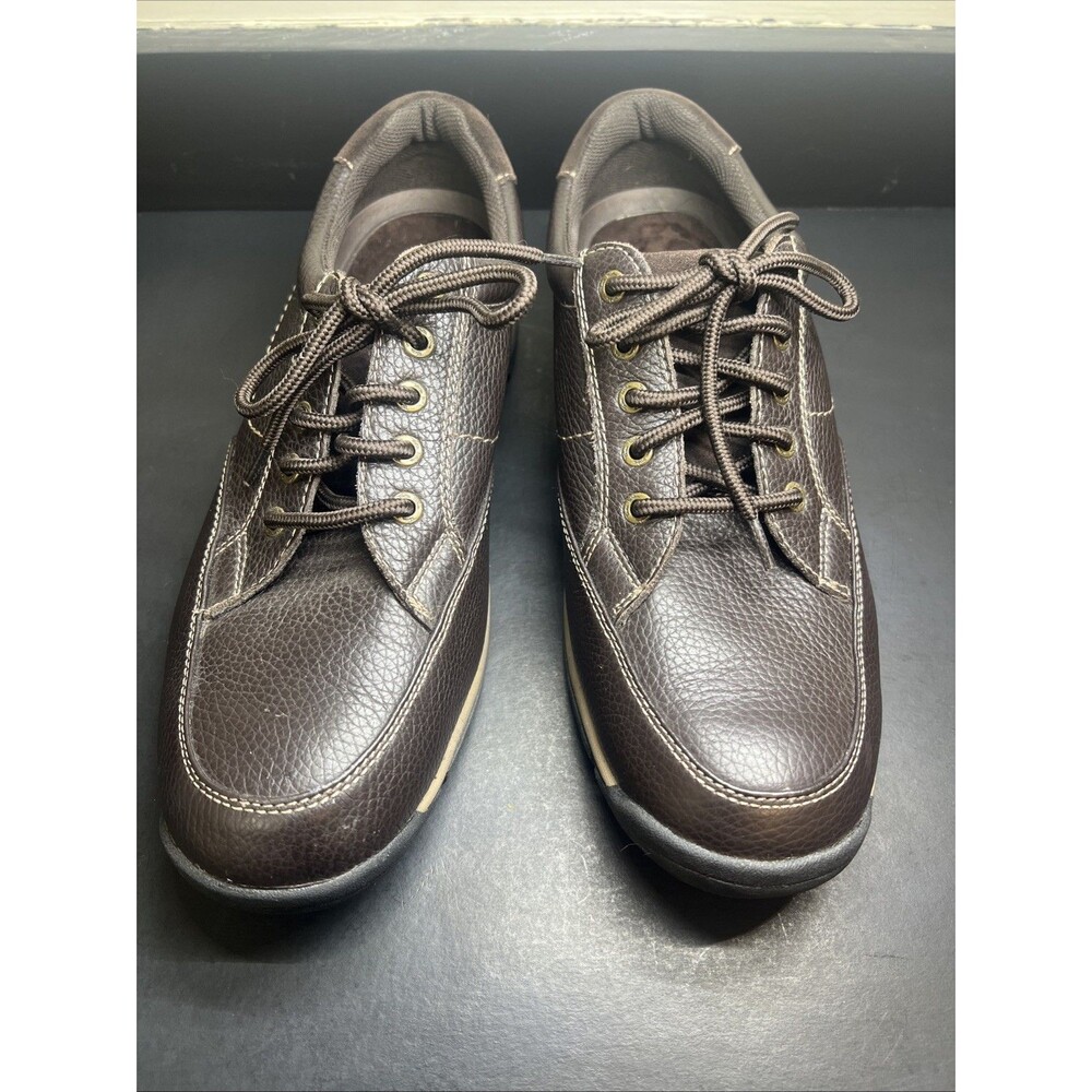 ADRIAN Men's Brown Leather Upper Wide Dress Casual Shoes US 11W - Picture 6 of 8